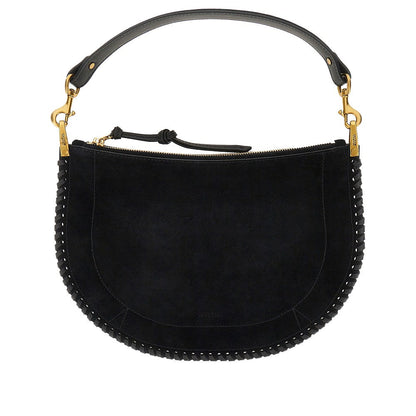 ISABEL MARANT OS suede leather oskan soft zip bag