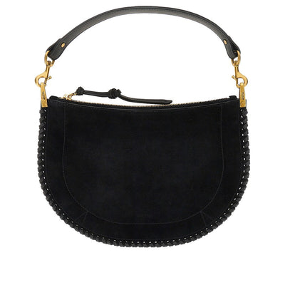 suede leather oskan soft zip bag