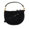 suede leather oskan soft zip bag
