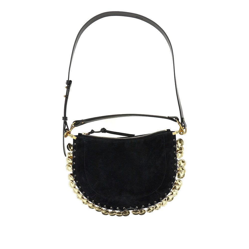 suede leather oskan soft zip bag