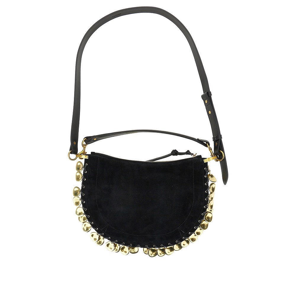 suede leather oskan soft zip bag