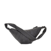 LEMAIRE OS grained leather medium croissant bag