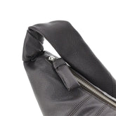 LEMAIRE OS grained leather medium croissant bag