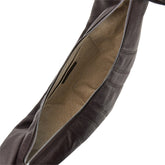 LEMAIRE OS grained leather medium croissant bag