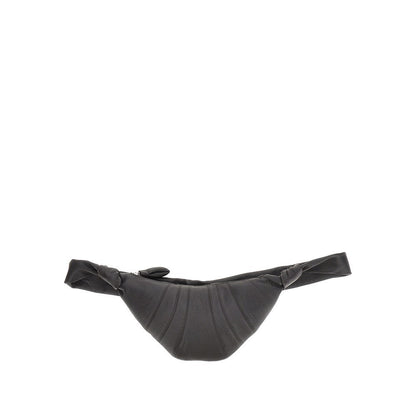 LEMAIRE OS grained leather small croissant bag