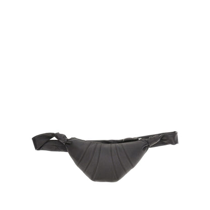 LEMAIRE OS grained leather small croissant bag