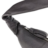 LEMAIRE OS grained leather small croissant bag