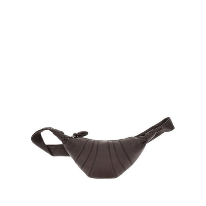 LEMAIRE OS grained leather small croissant bag
