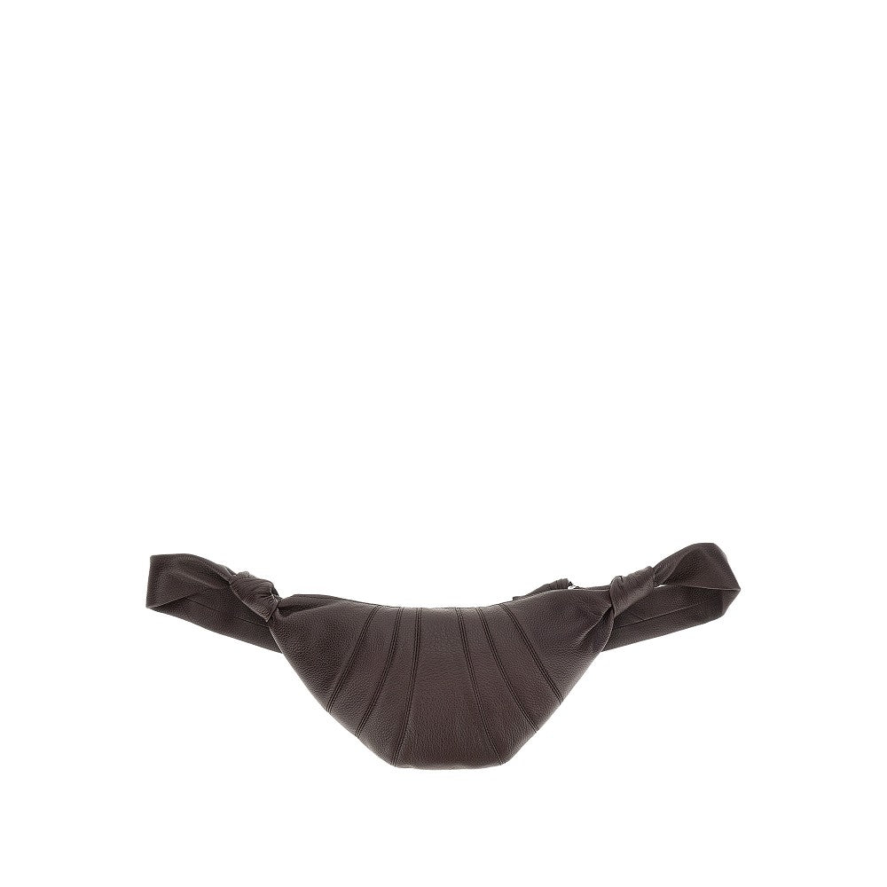 LEMAIRE OS grained leather small croissant bag