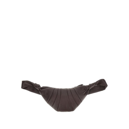 LEMAIRE OS grained leather small croissant bag