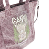 small forest teddy tote bag