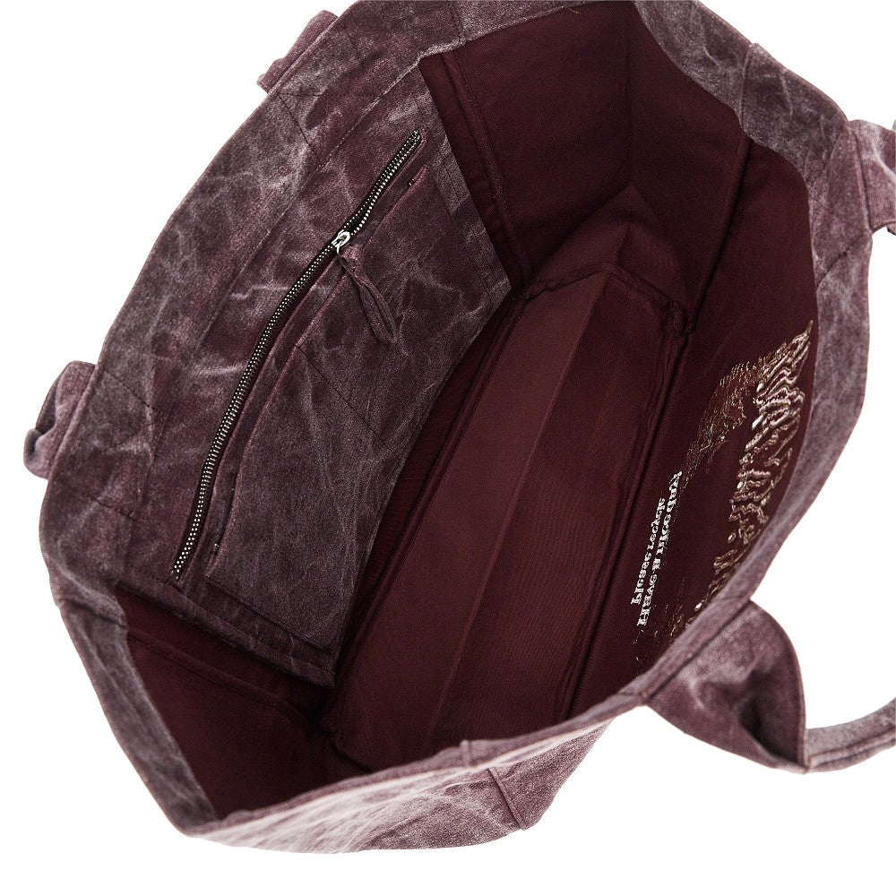 forest teddy large tote bag