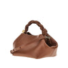 recycled leather small bou bag