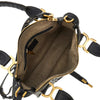 grained leather small marcie bag