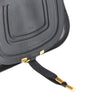 grained leather small marcie bag