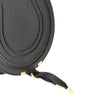 grained leather marcie saddle bag