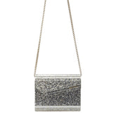 JIMMY CHOO OS candy glittered clutch