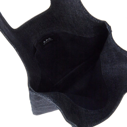 A.P.C. OS denim ninon small tote bag