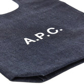A.P.C. OS denim ninon small tote bag