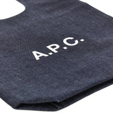 A.P.C. OS denim ninon tote bag
