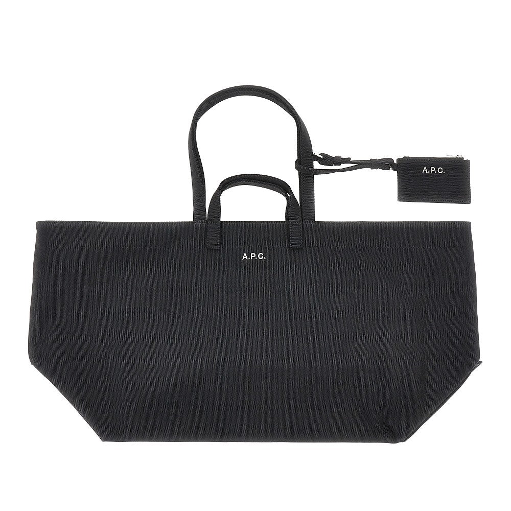 A.P.C. OS le drummer canvas tote bag