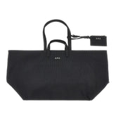 A.P.C. OS le drummer canvas tote bag