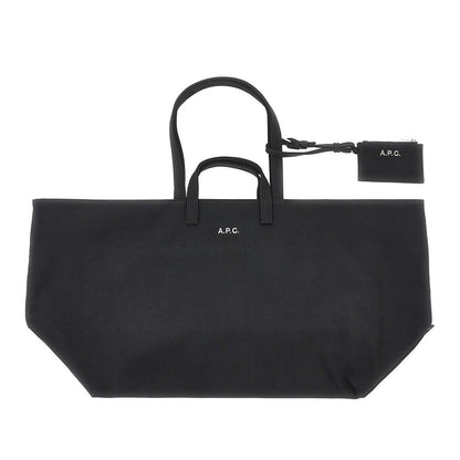 A.P.C. OS le drummer canvas tote bag