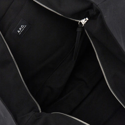 A.P.C. OS le drummer canvas tote bag