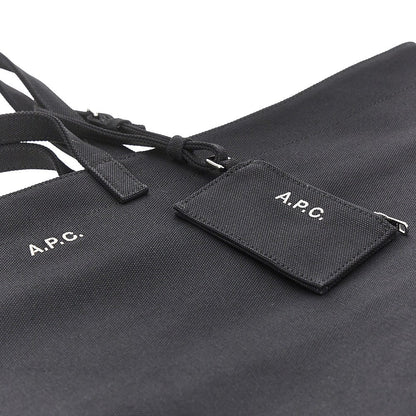 A.P.C. OS le drummer canvas tote bag