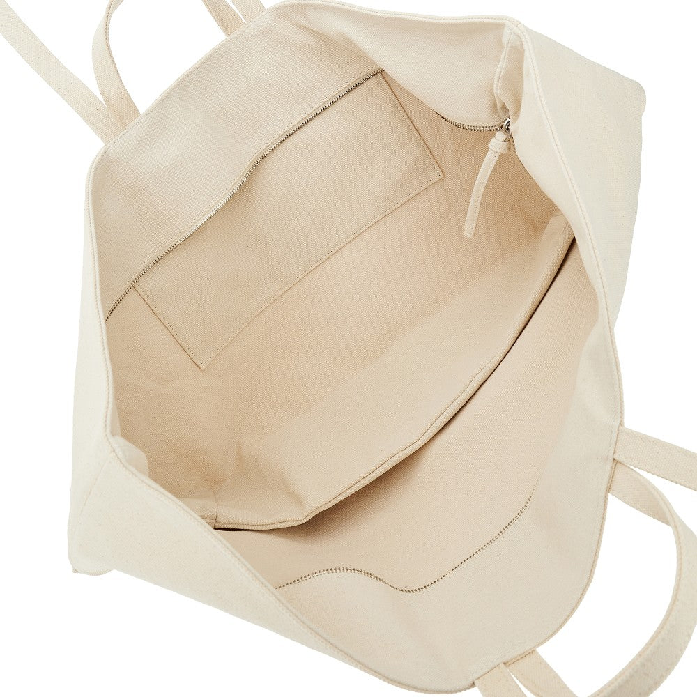 A.P.C. OS le drummer canvas tote bag