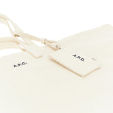 A.P.C. OS le drummer canvas tote bag