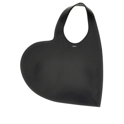 COPERNI OS leather double heart tote bag