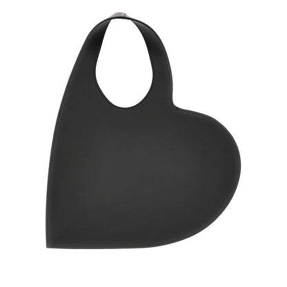COPERNI OS leather double heart tote bag