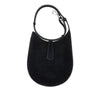 suede leather mini bean slin bag