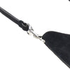 suede leather mini bean slin bag