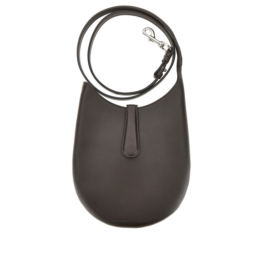 leather mini bean slin bag