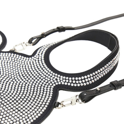 COPERNI OS mini mickey tote bag with rhinestone