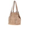 suede leather medium galatea bag