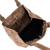 suede leather medium galatea bag