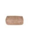 suede leather medium galatea bag