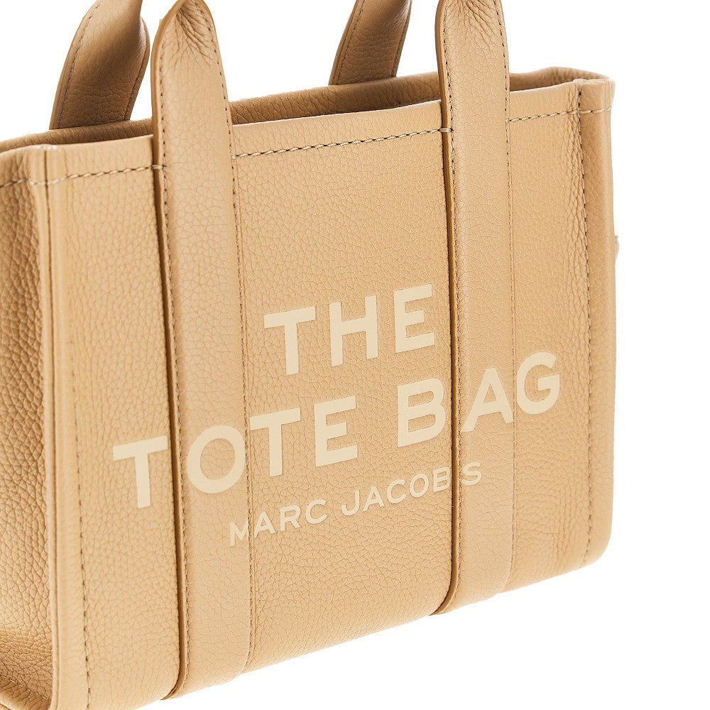 mini the leather tote bag