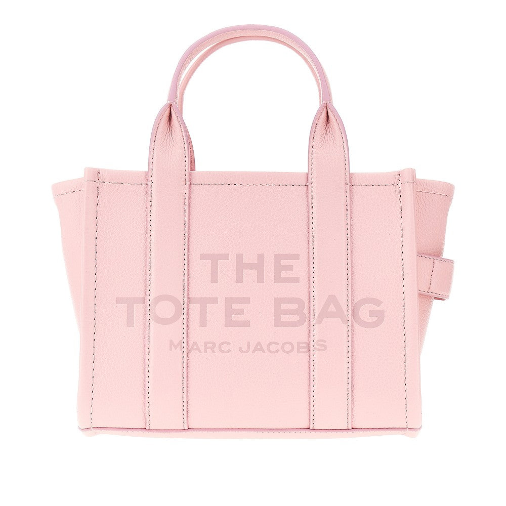 mini the leather tote bag