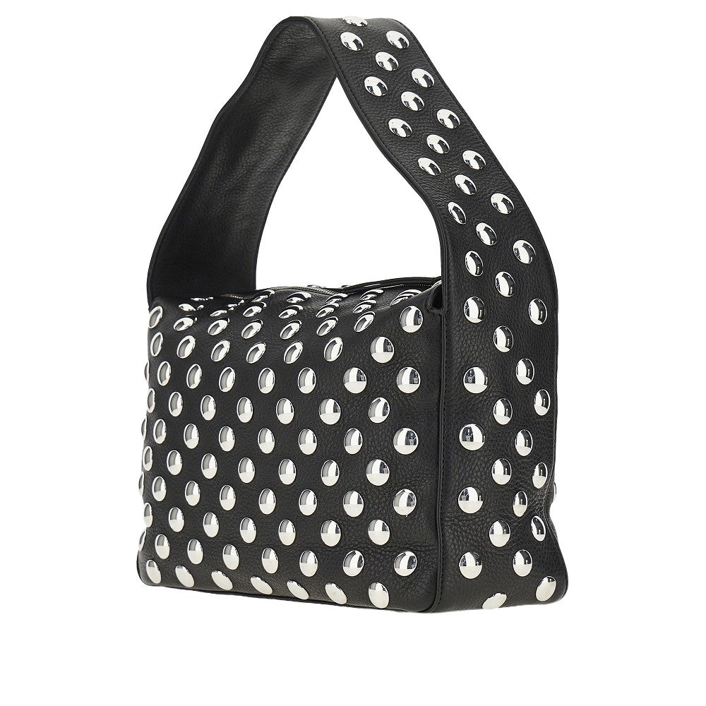 studded leather elena shoulder bag