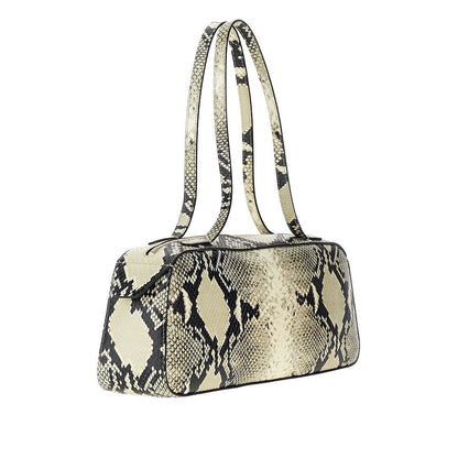 KHAITE OS python-embossed leather simona bag