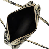 KHAITE OS python-embossed leather simona bag