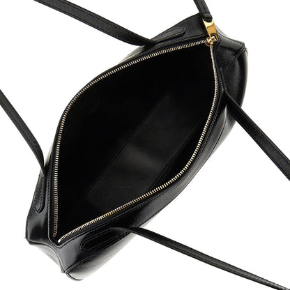 KHAITE OS patent leather simona bag