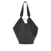 KHAITE OS small leather lotus tote bag