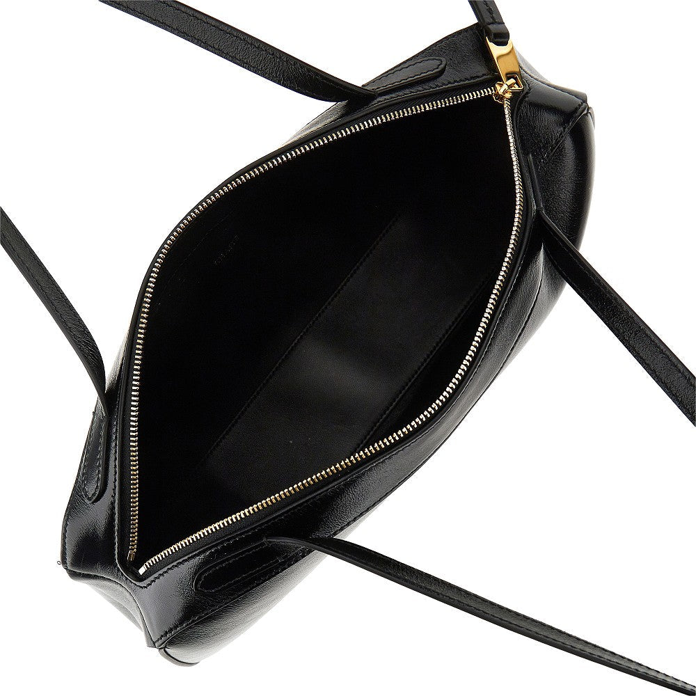 KHAITE OS small leather lotus tote bag