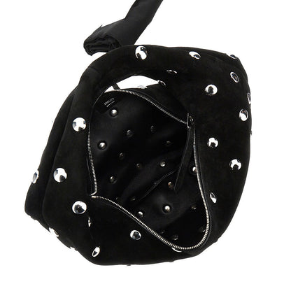KHAITE OS studded medium olivia hobo bag