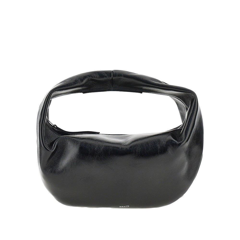 medium olivia leather hobo bag